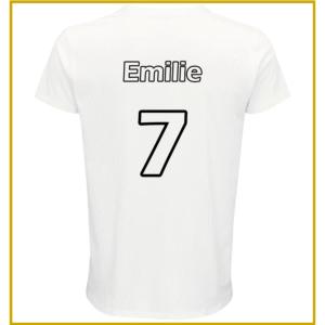T shirt personnalisable: Prénom et Chiffre(s)