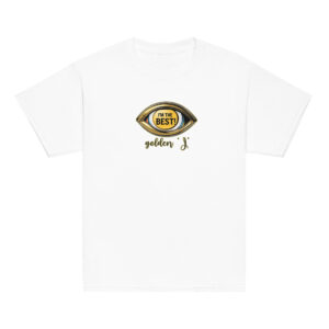 T-shirt classique enfant - Tailles: XS, S, M, L, XL - motif Golden I