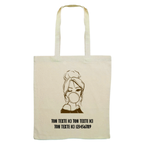 Tote bag personnalisable
