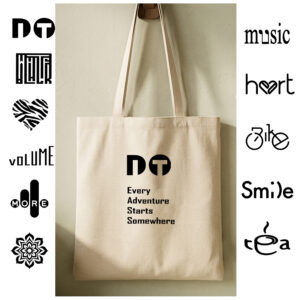 tote bag personnalisable, plusieurs motifs
